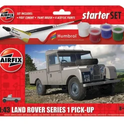 Maquette voiture : Land Rover Series 1 Pick-Up - Starter Set - Airfix