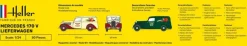 Maquette voiture : Mercedes 170 V Lieferwagen - Heller