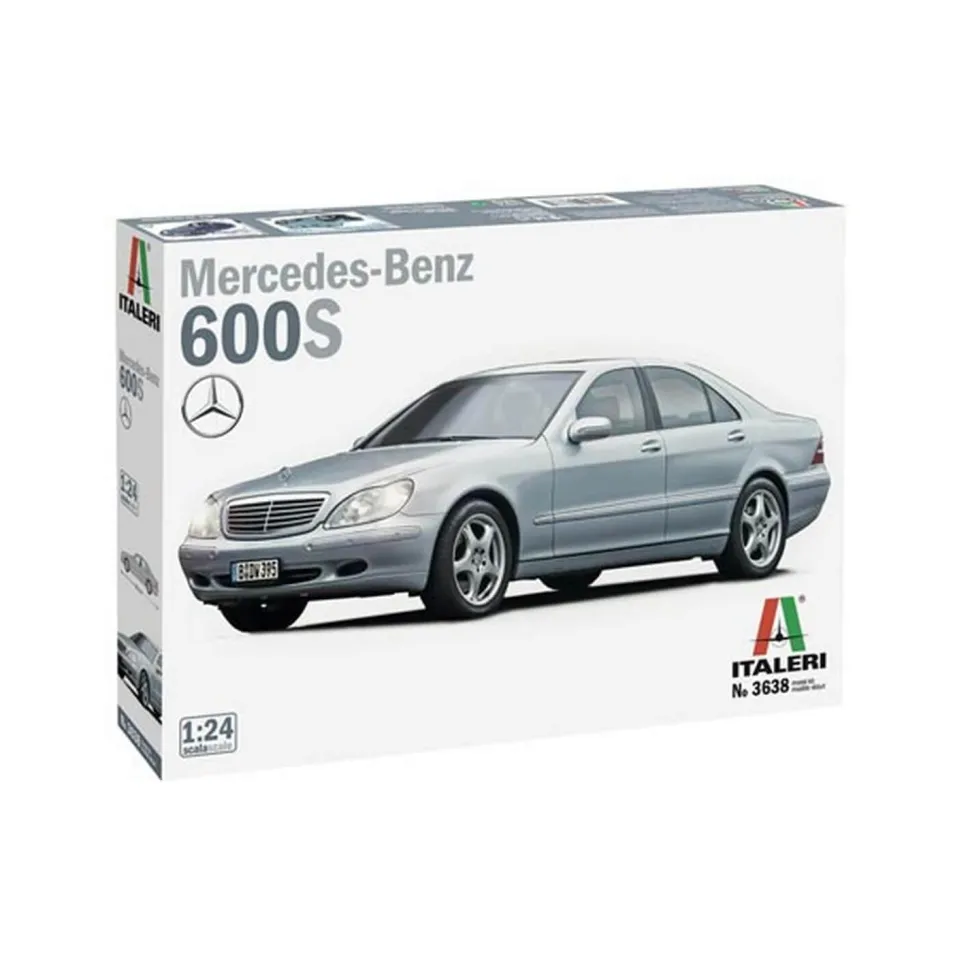 Maquette voiture : Mercedes Benz 600S - Italeri