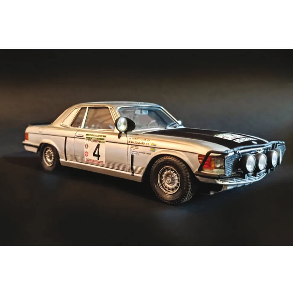 Maquette voiture : Mercedes 450 SLC Bandama Rally - Italeri
