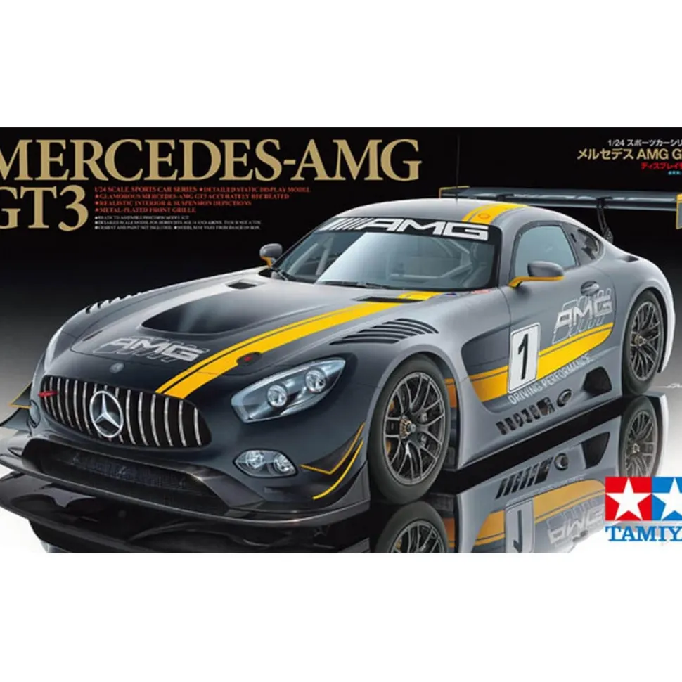 Maquette voiture : Mercedes Amg Gt3 - Tamiya
