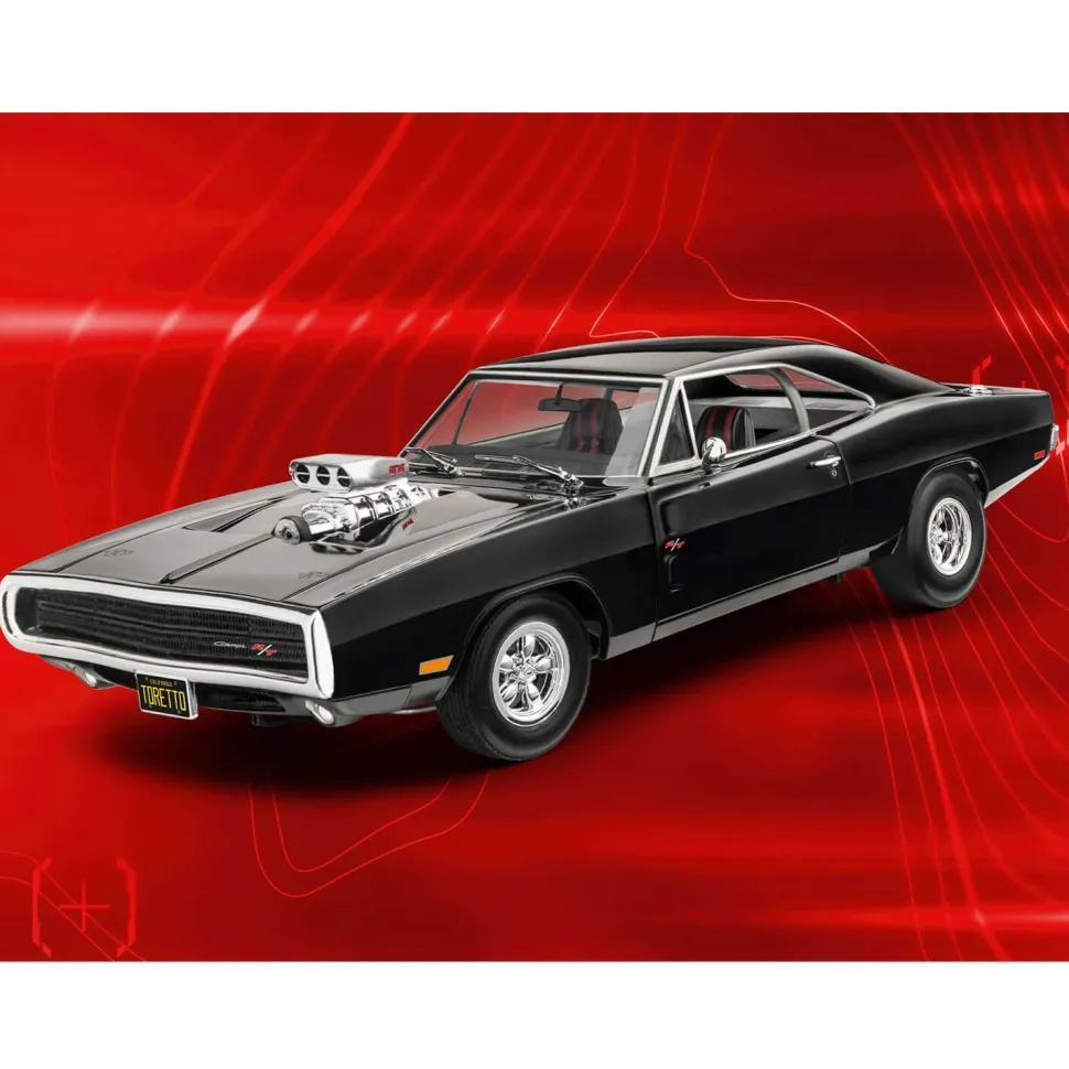 Maquette voiture : Model Set : Fast & Furious Dominics 1970 Dodge Charger - Revell
