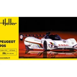 Maquette voiture : Peugeot 905 en 1:43 - Heller