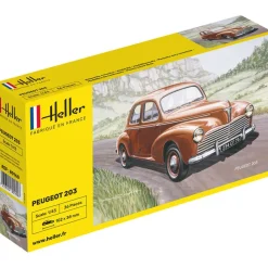 Maquette voiture : Peugeot 203 - Heller