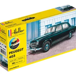 Maquette voiture : Peugeot 403 - Heller