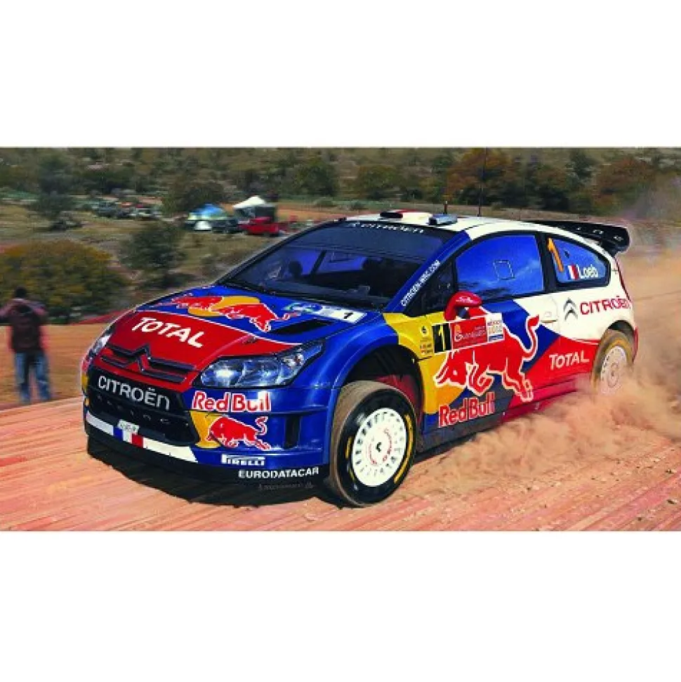 Maquette voiture 35 pièces : Citroën C4 WRC '10 - Heller