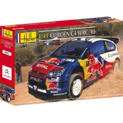 Maquette voiture 35 pièces : Citroën C4 WRC '10 - Heller