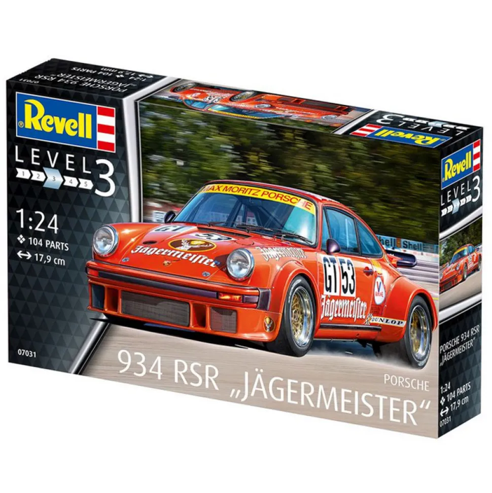 Maquette voiture : Porsche 934 RSR Jägermeiste - Revell