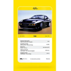 Maquette Voiture : Porsche 928 - Heller