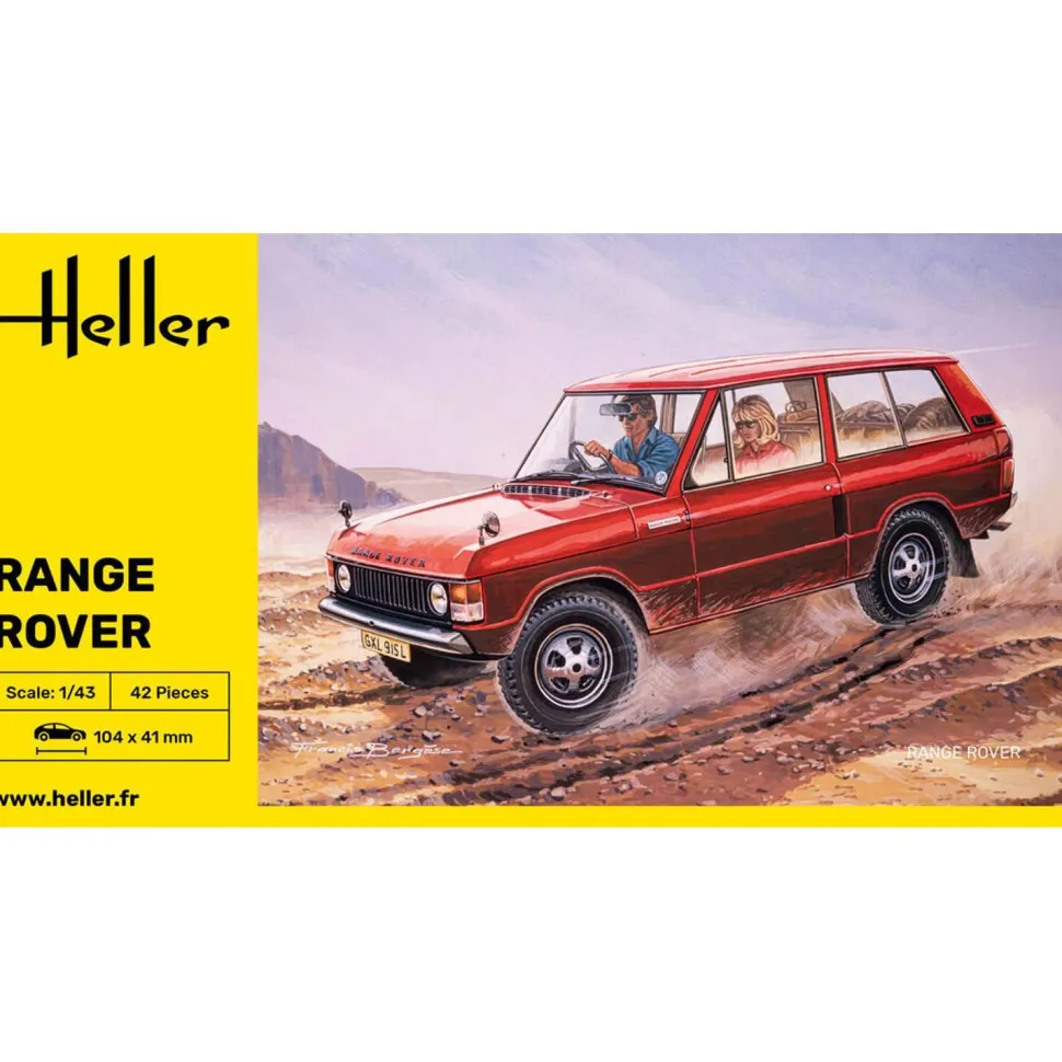 Maquette voiture : Range Rover - Heller
