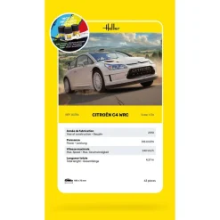 Maquette voiture : Starter kit : Citroën C4 WRC - Heller