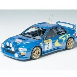 Maquette voiture : Subaru Impreza WRC Monte-Carlo 98 - Tamiya