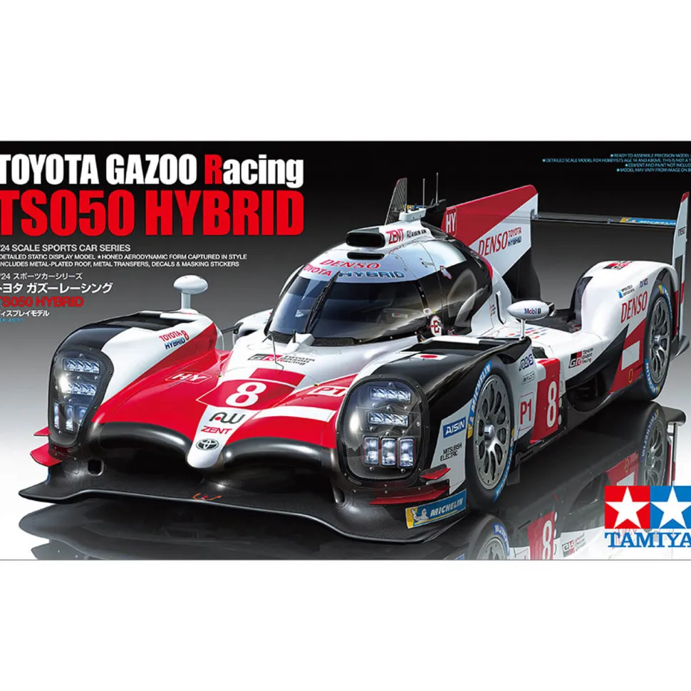 Maquette voiture : Toyota Gazoo Racing TS050 - Tamiya