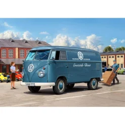 Maquette voiture : VW T1 Panel Van - 75 Years of the VW T1 Maquette Revell - Revell