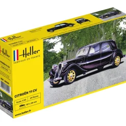 Maquette voiture : Citroën 11 CV - Heller