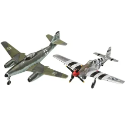 Maquettes avions : Messerschmitt Me262 & P-51B Mustang - Revell