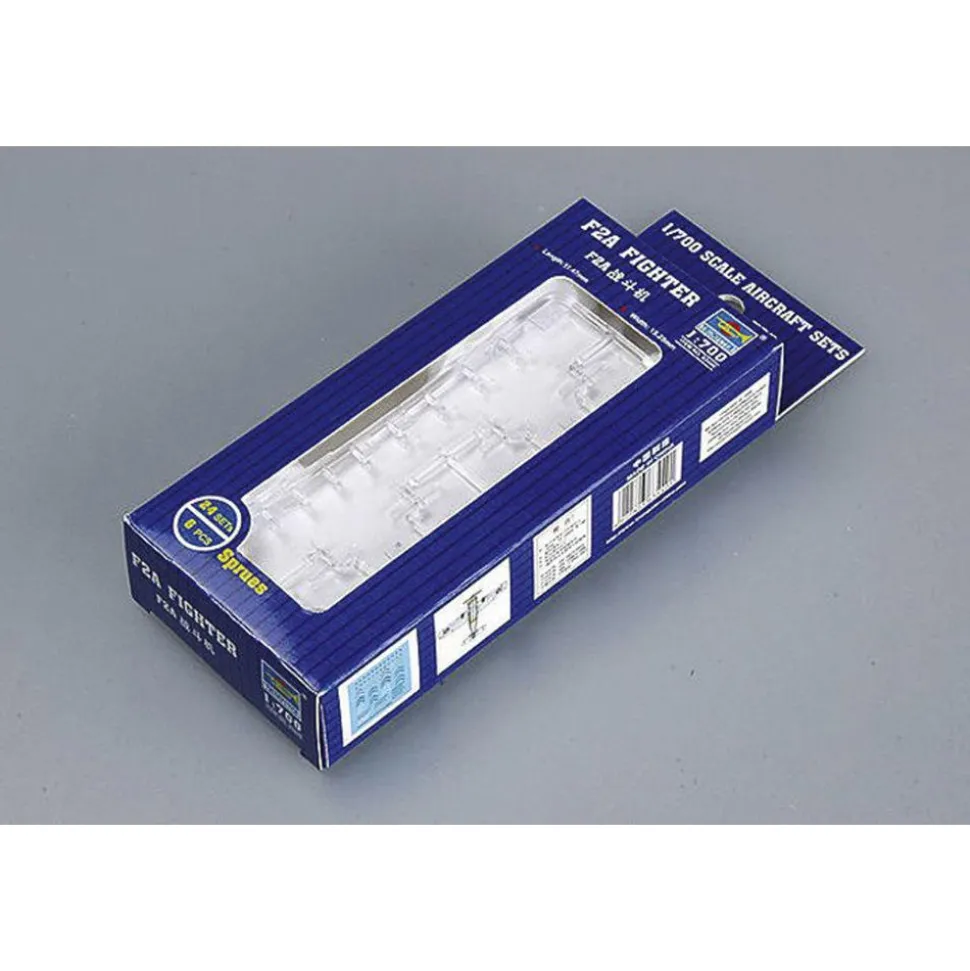 Maquettes avions : Set 24 mini avions F2A Fighter - Trumpeter