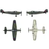 Maquettes avions : Set mini avions Fulmar MK.1 - Trumpeter