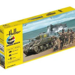 Maquettes et figurines militaires : Starter Kit - Omaha Beach - Heller