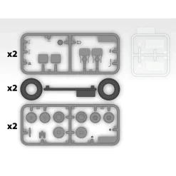 Maquettes militaires : Brigade mobile « Ouest » (Brigade Schnelle Ouest), 1943 - ICM