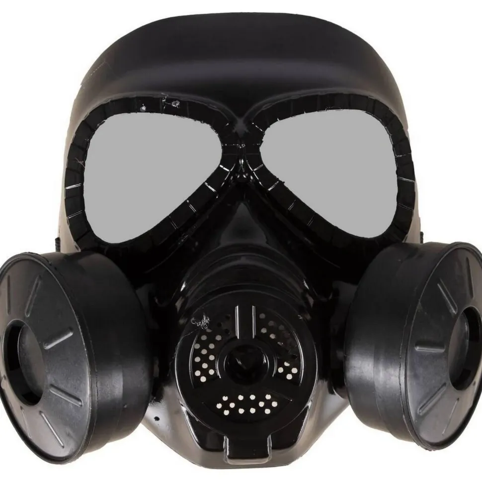 Masque à gaz - adulte - noir - RueDeLaFete