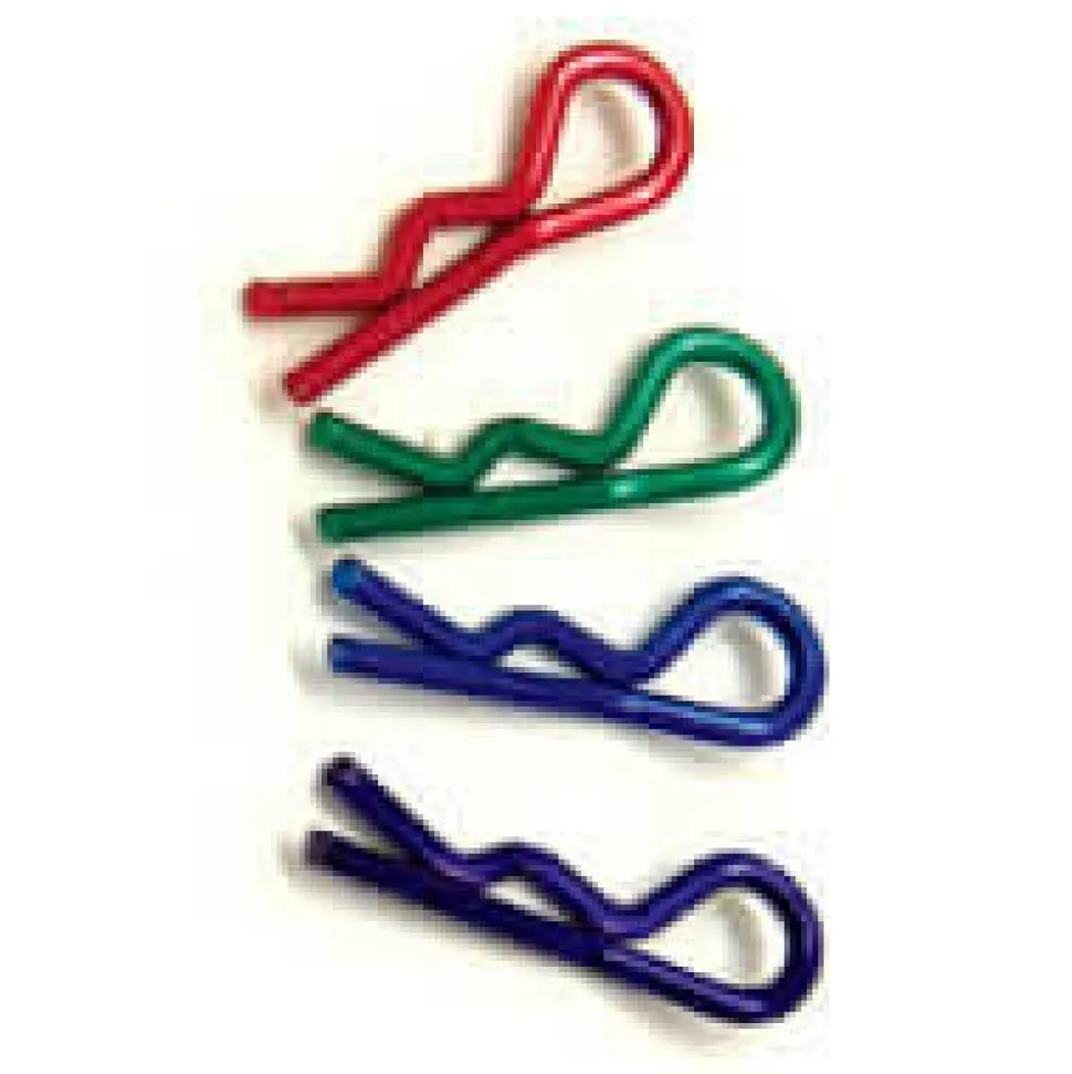 Metalic Bleu Small Clips - Fastrax