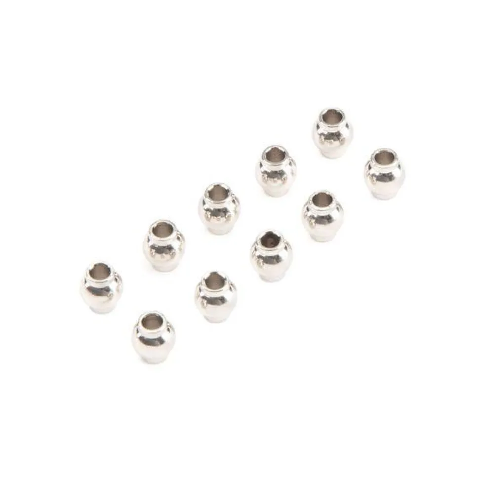 7mm Steel Pivot Ball Double Boss (10): Baja Rey - Losi - TLR