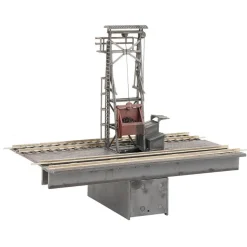 Modelisme HO : Installation de décrassage avec pièces d'entraînement - Faller