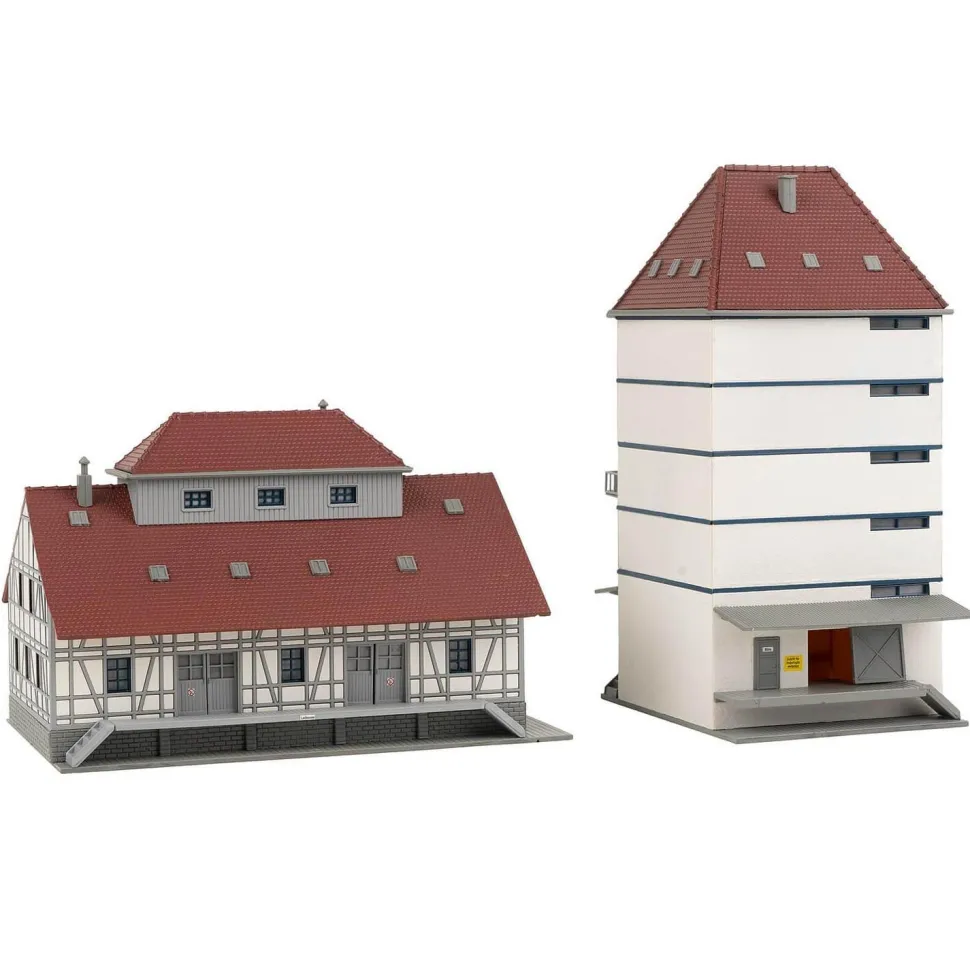 Modelisme N : Entrepôt de la coopérative - Faller