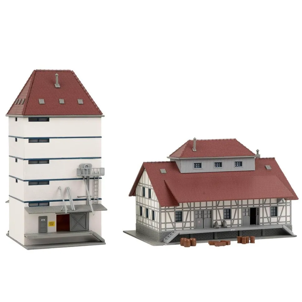 Modelisme N : Entrepôt de la coopérative - Faller