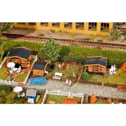 Modelisme N : Set jardin ouvrier 1 - Faller