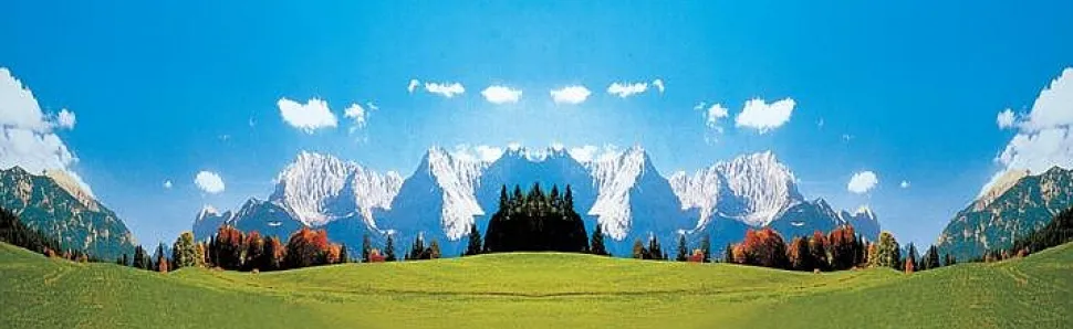 Modélisme : Arrière-plans de modèle : Karwendelgebirge - Faller
