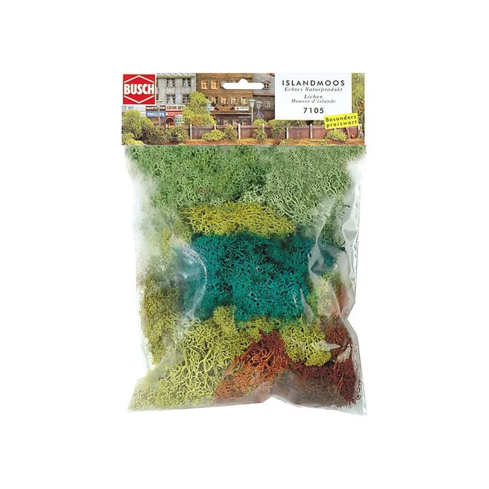 Modélisme : Végétation - Lichen 5 couleurs - Hornby