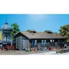 Modélisme ferroviaire HO : Remise à locomotives 2 places - Faller