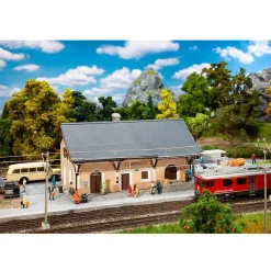 Modélisme Ferroviaire HO : Gare d'Ardez - Faller