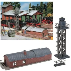 Modélisme ferroviaire HO : Installation de sablerie - Faller