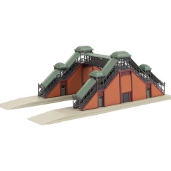 Modélisme ferroviaire N : Pont piéton - Faller