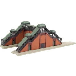 Modélisme ferroviaire N : Pont piéton - Faller