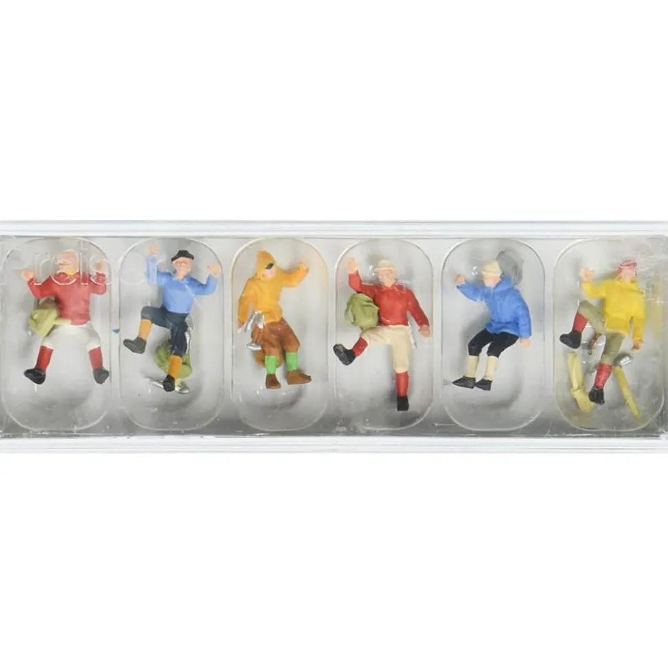 Modélisme H0 : Figurines Alpinistes - Preiser