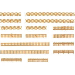 Modélisme HO : 3 clôtures de jardin - Faller