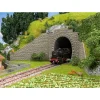 Modélisme HO : 2 entrée de tunnel, 1 voie - Faller