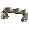 Modélisme HO : Accessoires de décor : Passerelle en bois - Busch