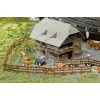Modélisme HO : Accessoires de décor : Clôture Bonanza - Faller