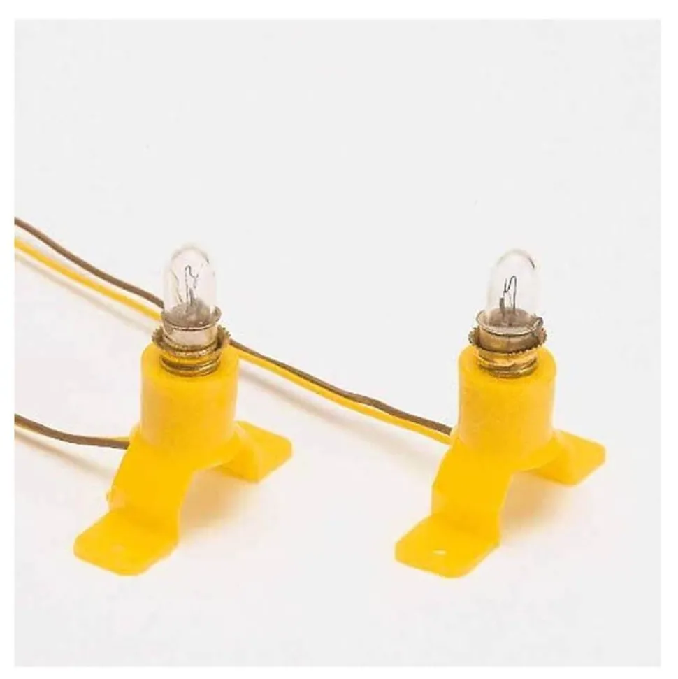 Modélisme HO : Accessoires de décor : Socquets et ampoules - Busch