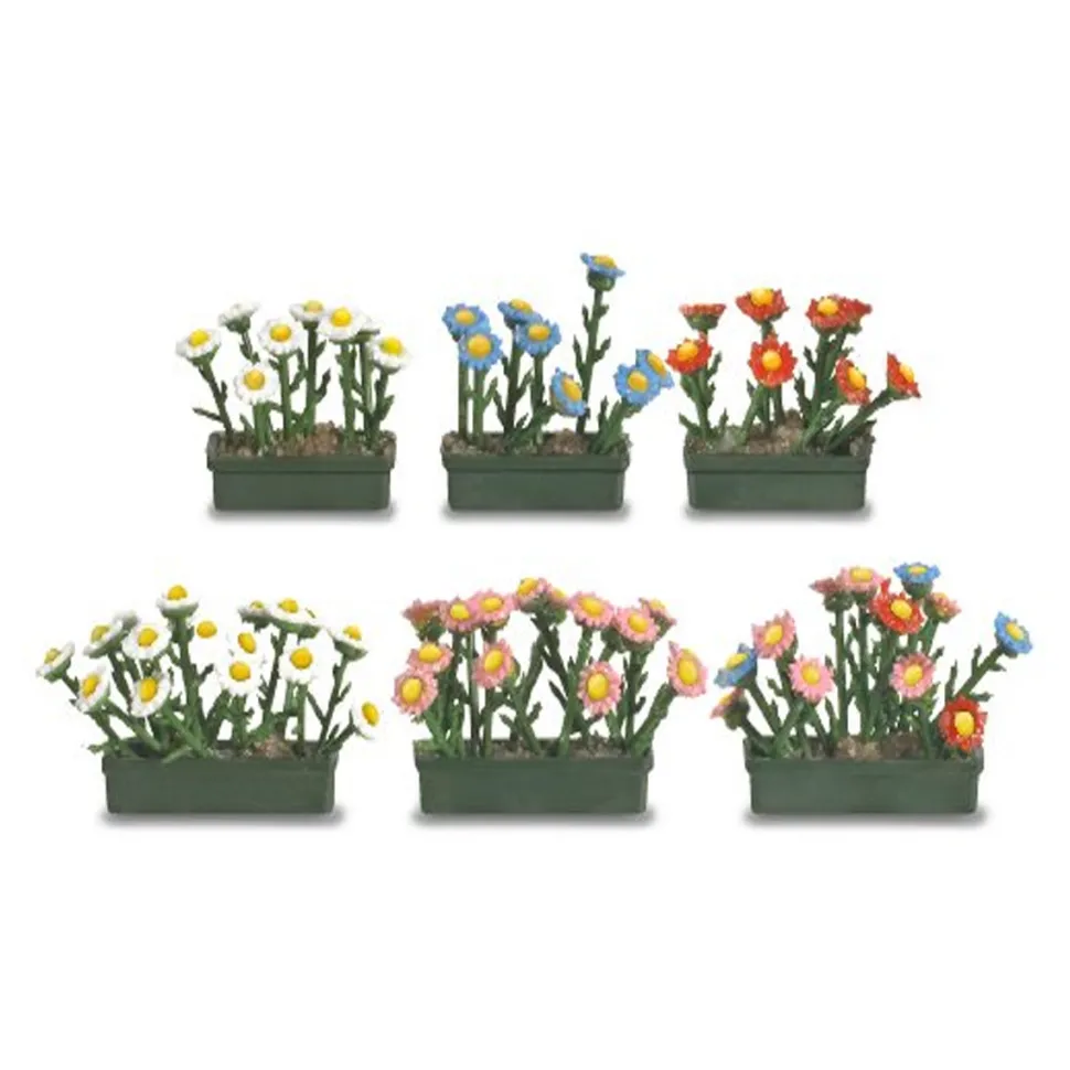 Modélisme HO : Accessoires de décor : Jardinières - Busch