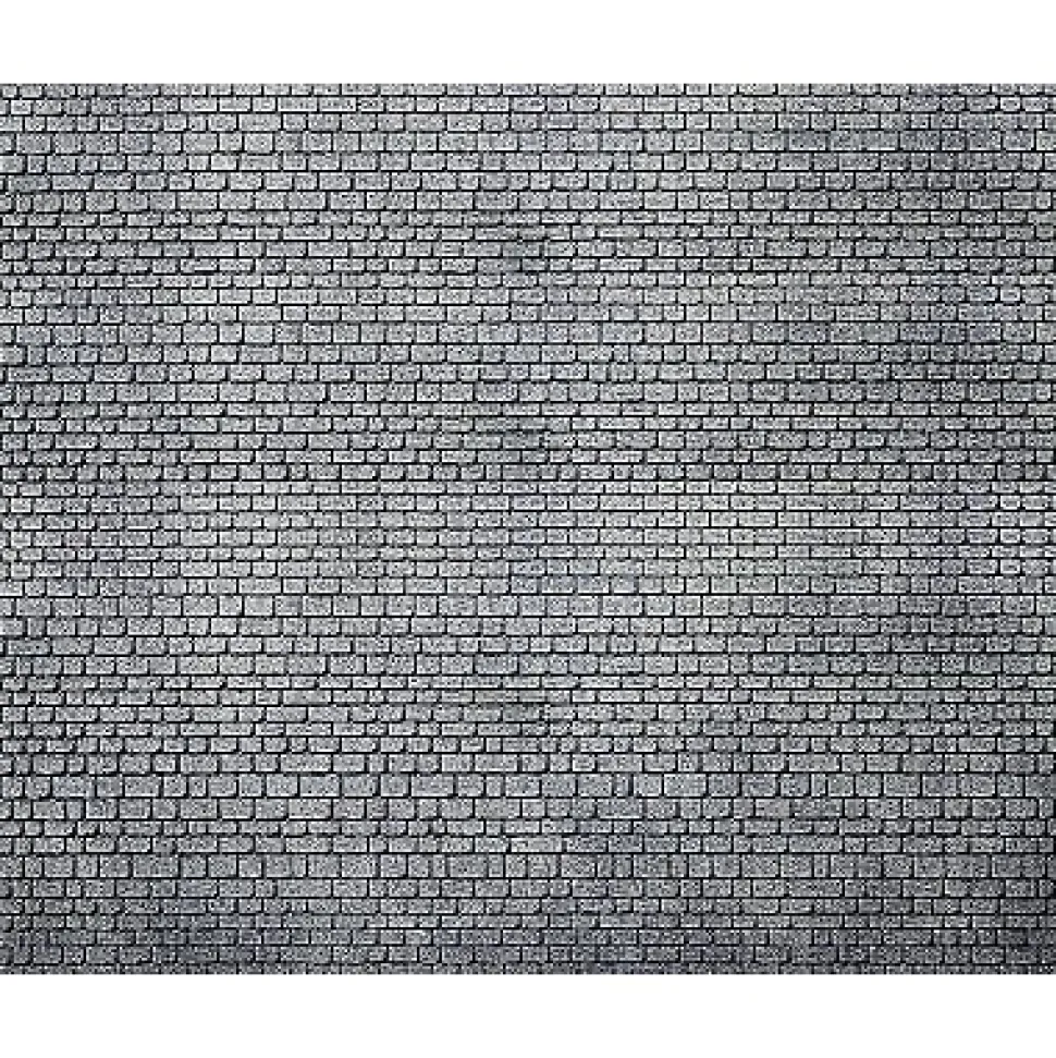 Modélisme HO : Dalle décorative : Pierre de taille grise - Faller