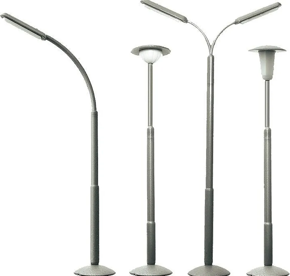 Modélisme HO : Eclairage : Kit de lampadaires - Faller