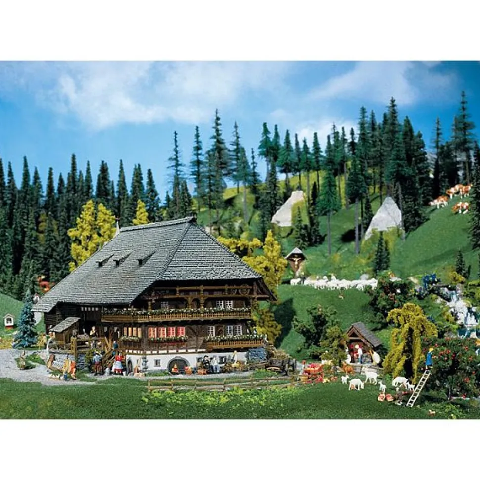 Modélisme HO : Ferme de la Forêt Noire - Faller