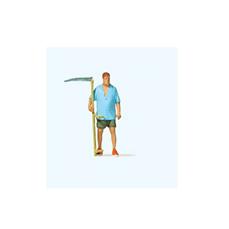 Modélisme HO : Figurine - Paysan avec faux - Preiser