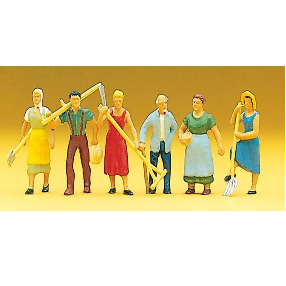 Modélisme HO : Figurines - Agriculteurs - Preiser